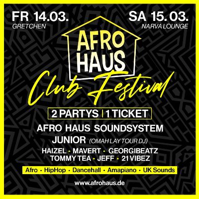 AFRO HAUS Club Festival