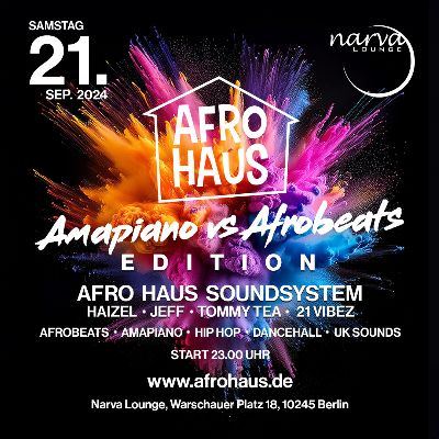 AFRO HAUS - Amapino vs Afrobeats